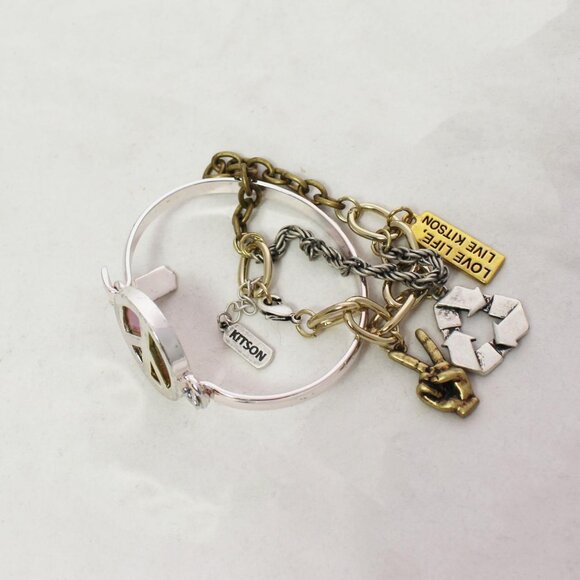 Kitson LA bracelet bundle of two - Picture 3 of 4